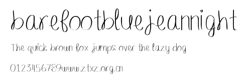 barefootbluejeannight.ttf