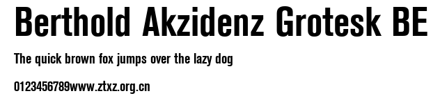 Berthold Akzidenz Grotesk BE.ttf