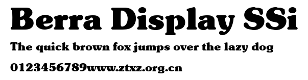 Berra Display SSi.ttf