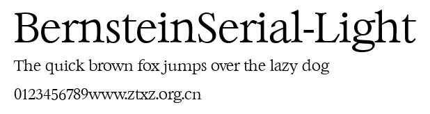 BernsteinSerial-Light.ttf