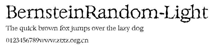 BernsteinRandom-Light.ttf