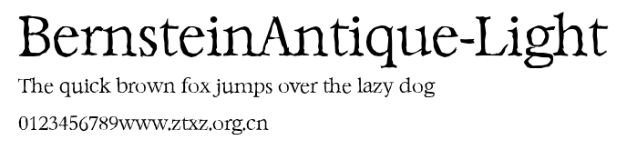 BernsteinAntique-Light.ttf