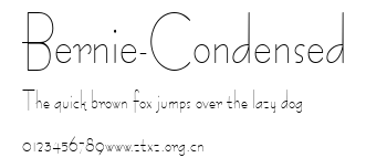 Bernie-Condensed.ttf