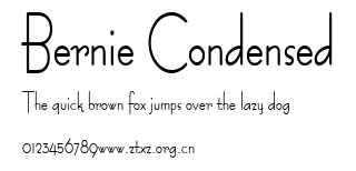 Bernie Condensed.ttf