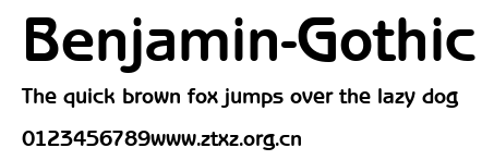 Benjamin-Gothic.ttf