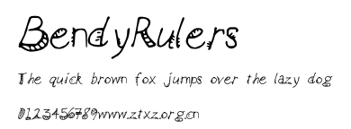 BendyRulers.ttf