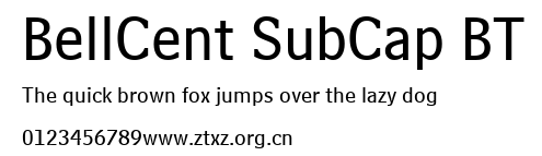 BellCent SubCap BT.ttf