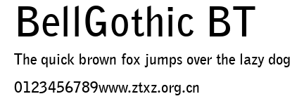 BellGothic BT.ttf