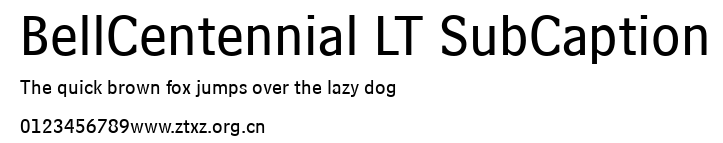 BellCentennial LT SubCaption.ttf