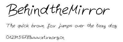 BehindtheMirror.ttf