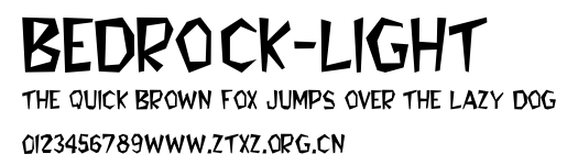 Bedrock-Light.ttf