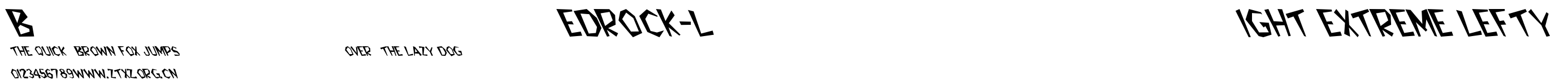 Bedrock-Light Extreme Lefty.ttf