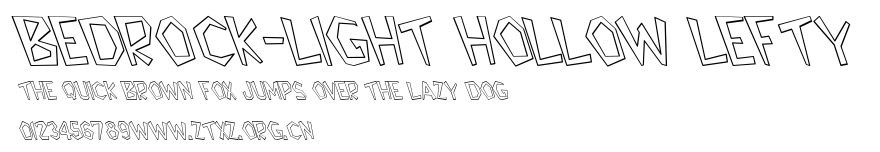 Bedrock-Light Hollow Lefty.ttf