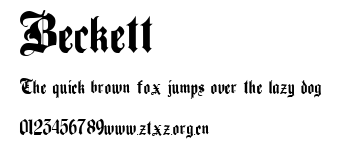 Beckett.ttf
