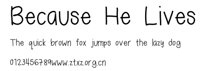 Because He Lives.ttf