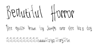 Beautiful Horror.ttf