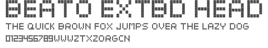 Beato ExtBd Head.otf