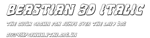 Beastian 3D Italic.ttf