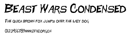 Beast Wars Condensed.ttf