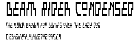 Beam Rider Condensed.ttf
