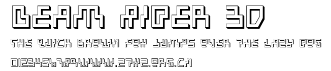 Beam Rider 3D.ttf