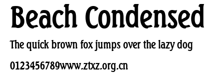 Beach Condensed.ttf
