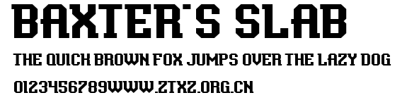 Baxter's Slab.ttf