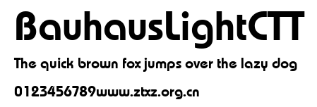BauhausLightCTT.ttf