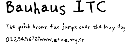 Bauhaus ITC.ttf