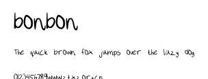 bonbon.ttf