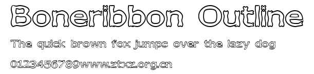 Boneribbon Outline.ttf