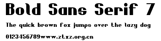 Bold Sans Serif 7.ttf