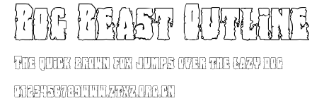 Bog Beast Outline.ttf