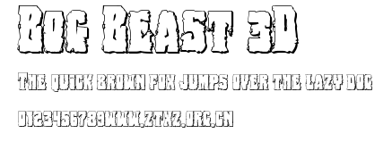 Bog Beast 3D.ttf
