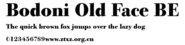 Bodoni Old Face BE.ttf