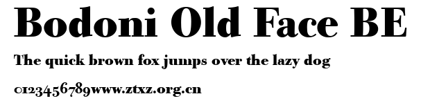 Bodoni Old Face BE.ttf