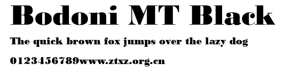 Bodoni MT Black.ttf