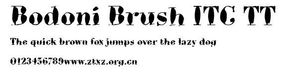 Bodoni Brush ITC TT.ttf