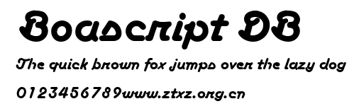 Boascript DB.ttf