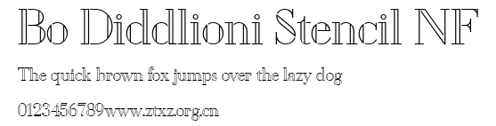 Bo Diddlioni Stencil NF.ttf