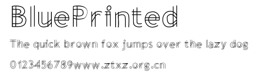 BluePrinted.ttf
