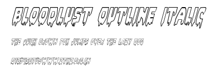 Bloodlust Outline Italic.ttf