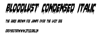 Bloodlust Condensed Italic.ttf