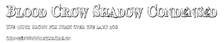 Blood Crow Shadow Condensed.ttf