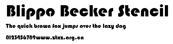 Blippo Becker Stencil.ttf