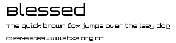 Blessed.ttf