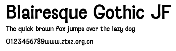Blairesque Gothic JF.ttf