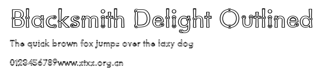 Blacksmith Delight Outlined.ttf