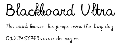 Blackboard Ultra.otf