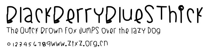 BlackberryBluesThick.ttf